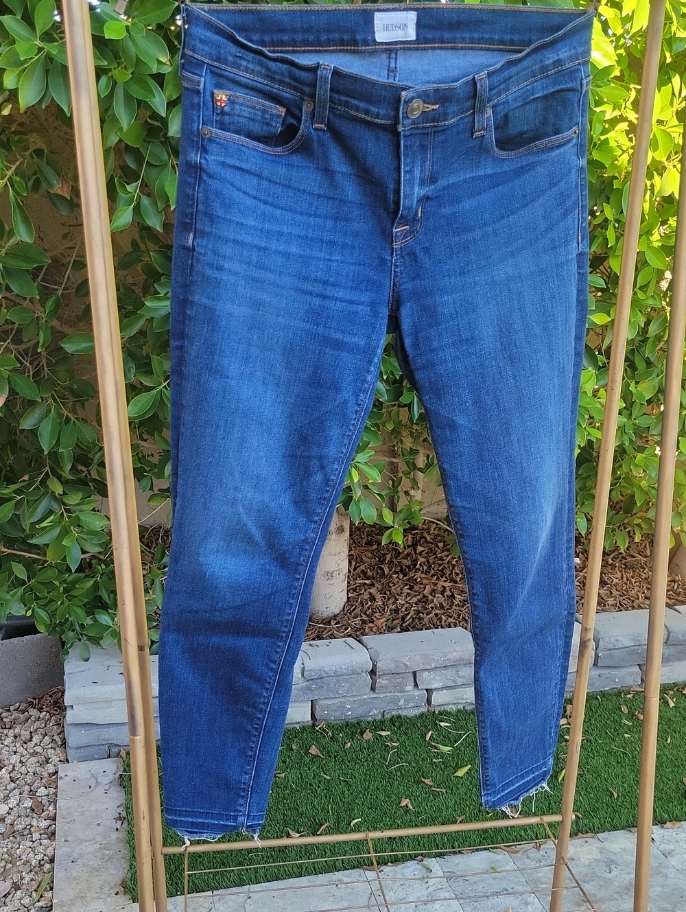 Hudson Jeans Dark Blue Skinny Women's Jeans 29